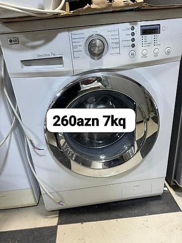Paltaryuyan maşın LG, 7 kq, Avtomat, Qurutmasız, Kredit yoxdur