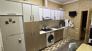 mebell: Yaxsi veziyyetdedir.Uzerinde moyka ve aspirator verilir,real alicilar — 2