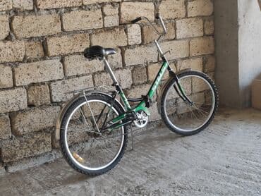 qız velosiped: İşlənmiş Şəhər velosipedi Stels, 24", sürətlərin sayı: 1, Pulsuz çatdırılma — 5
