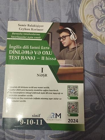 İngilis dili 9-cu sinif, 2024 il — 1