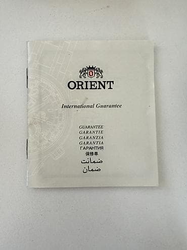 orient saatlari: Qol saatı, Orient, rəng - Qara — 5