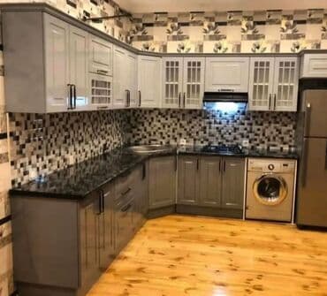 кухонная мебель на заказ: Metbexmebeli modelleri sifarisle hazırlanır.Evinize ve isteginize — 5