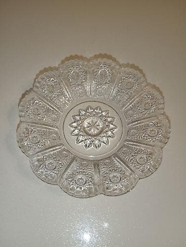Tort və şiriniyyat qabı, Şüşə — 1