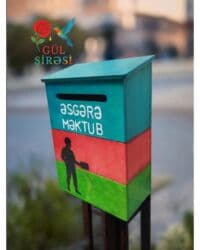 plasmas qutu: 🌿 Taxtadan hazırlanmış əl işi poçt qutusu 🌿 Həm dekorativ, həm də — 8