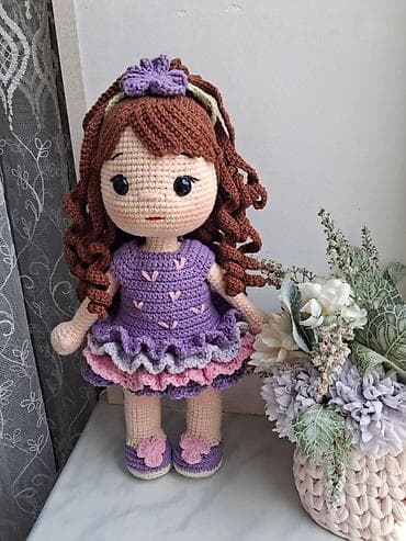 uşaq oyuncaqlar: Amigurumi əl işi kuklalar - Material: yüksək keyfiyyətli akril/paxta — 2