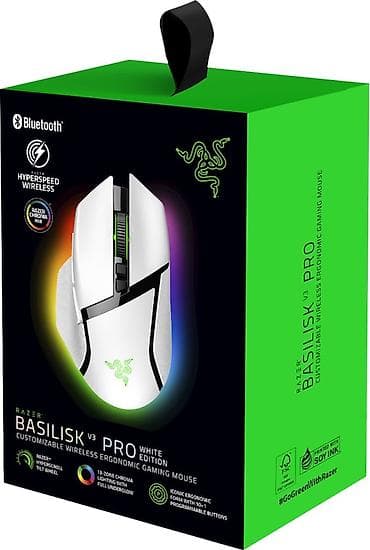 🖱 Razer Basilisk V3 Pro 30K White – Flagship Gaming Mouse Top səviyyə