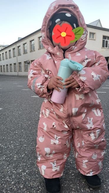 uşaqlar üçün sukeçirməz şalvarlar: Kombinezon, Qız üçün, 2 - 3 yaş — 4