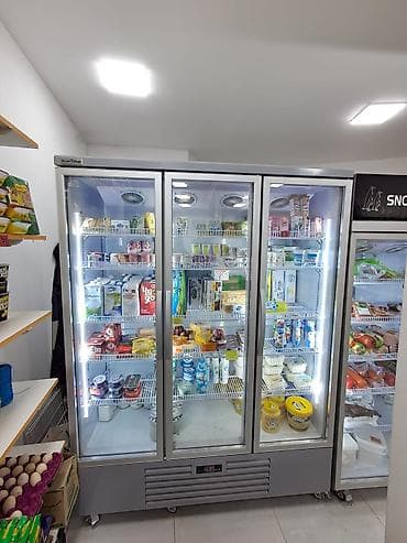 dondurma soyuducular: SNOW VILLAGE vitrin tipli soyuducu dolablar – market və kafe üçün — 1