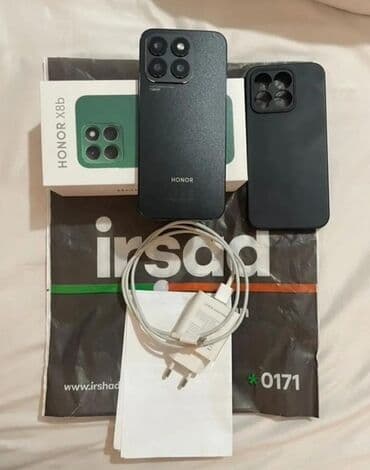 xbox one s: Honor X8b, rəng - Qara, Sənədlərlə — 1