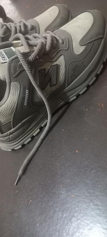 мужские костюмы в баку: VICTRRO markalı kişi idman ayaqqabısı - Rəng: boz/boz-yaşıl — 5