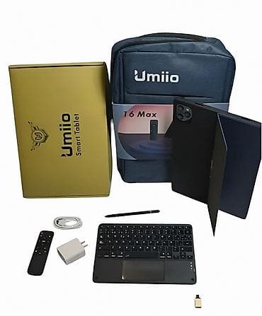 tabletler: Xüsusiyyətlər Brend:	 Umiio Ekranın diaqonalı, düym:	 13" və daha — 1