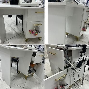 manikur: Düz masa, Siyirməli, Polkalı, Laminat — 1