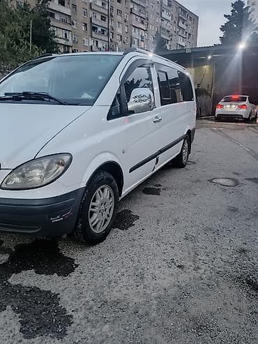 mini canqan: Mercedes-Benz Vito 111 CDI, ağ rəng, dizel miniven. Xüsusiyyətlər: - — 2