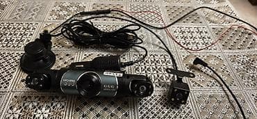 sazz data kart: İki kameralı avtomobil DVR (dash cam) seti 64 GB Yaddaş Kartı Üzərində — 4