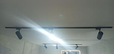 Дом и сад: 6 ədəd prajektor və 2 ədəd 2 metirlik reyslər. Maqnit relsli LED spot — 6