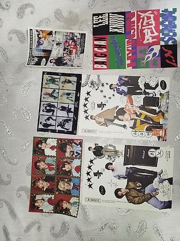 uno kartı: Stray Kids kolleksiya seti – original fotokartlar, poster və stikerlər — 6