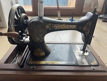 Kitablar və jurnallar: Məhsul: Singer mexaniki tikiş maşını (antik model) Xüsusiyyətlər: - — 3