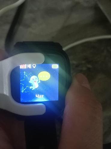 iphone xs max barter: Smart saat, Wonlex, Kamera, rəng - Qara — 4