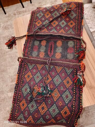 iydə tozunun qiyməti: Əl işi, kəndir toxuması ile Qarabağ üslubunda hazırlanmış yaşi 2 — 3