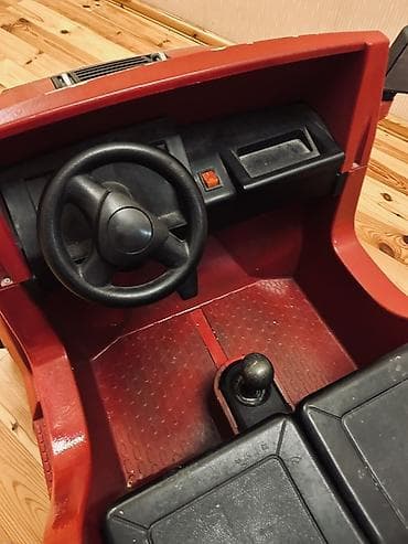 Детские электрокары: Uşaq elektrik maşını – off-road Jeep tərzi, qırmızı rəng BATAREKA — 8