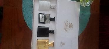 Gözəllik və sağlamlıq: CREED kişi ətirləri dəsti – 4 ədəd mini şüşə 30 ml hər biri,50₼ alıni — 4