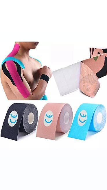 Digər idman və istirahət malları: Tape,əzələ bandı, zədə lenti,kinesiology tale, 🔵 birkartla aylıq — 1