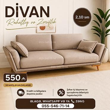 Divan sifarisle hazırlanır. ⚜️ İstehsaldan satiş, otağınıza uygun — 1