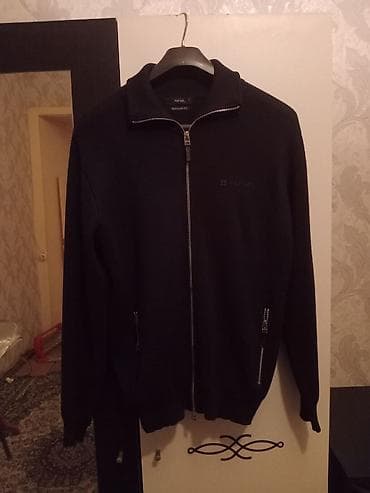 Свитера: Мужской свитер, Avva, L, цвет - Черный — 1