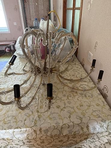 Çılçıraq, 10 və daha çox lampa, Metal — 1