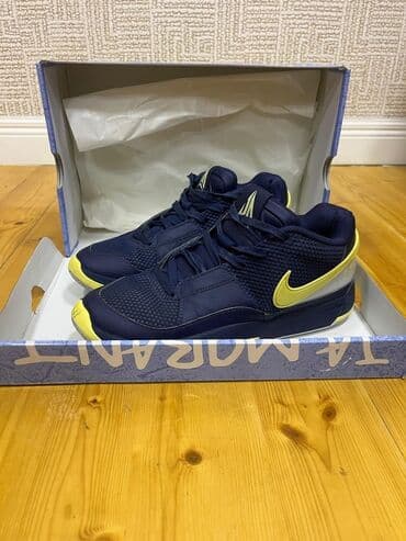Ayaqqabılar: Nike JA 1 basketbol ayaqqabısı – “Midnight Navy/Light Laser Orange” — 7