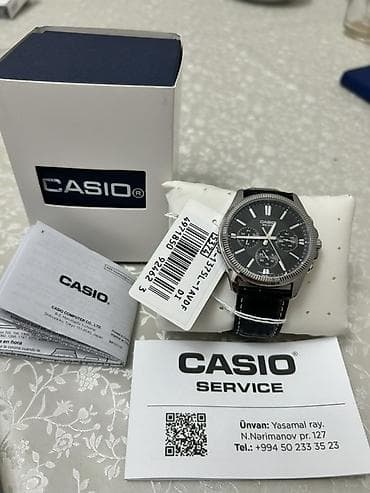 saat alan: Qol saatı, Casio, rəng - Qara — 1