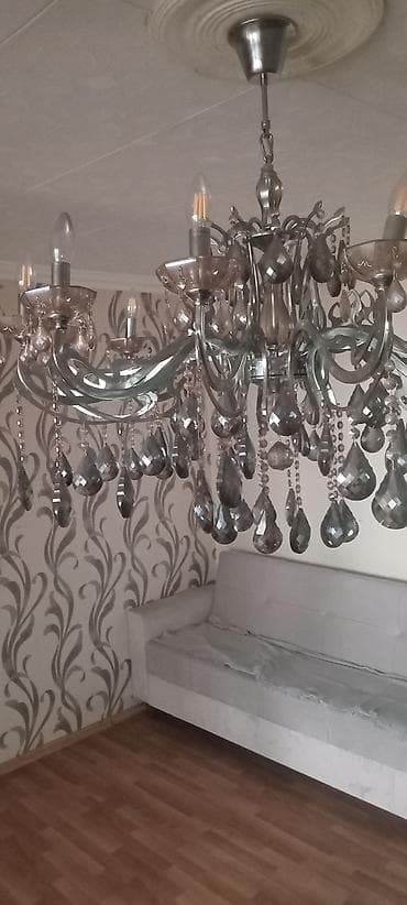 lyusturlar: Çılçıraq, 10 və daha çox lampa, Metal — 1