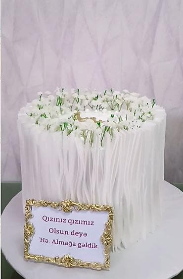 bayram tortları: Xüsusi tədbirlər üçün bəzəkli tortlar – nişan, xına gecəsi, elçilik və — 3