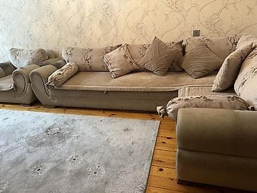 divan desti: Künc divan, 2 kreslo — 7