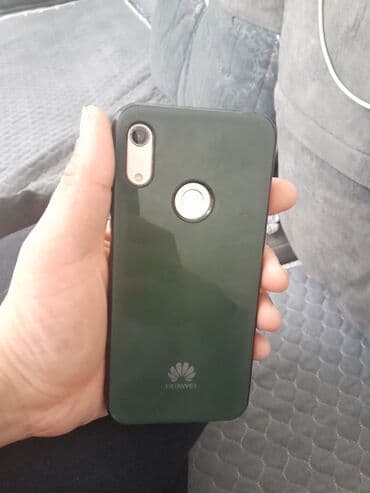 filtirli su: Honor 8A 2020, rəng - Gümüşü, Barmaq izi — 2