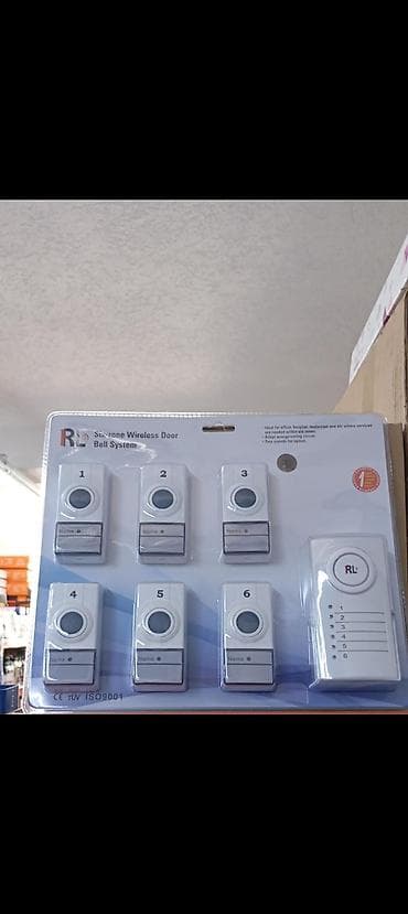 cetir restoran: RL Six-zone Wireless Door Bell System – 6 zonalı naqilsiz qapı zəngi — 1