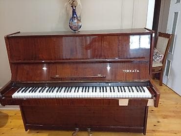 pianolar ucuz: TOKKATA upright pianino - Korpus: parlaq laklı tünd qəhvəyi ağac — 3