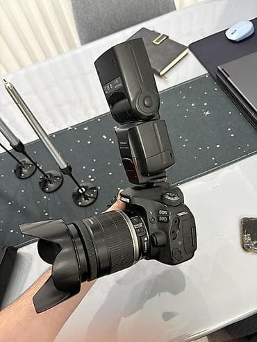 go pro camera: Canon EOS 80D fotoqrafiya dəsti Komplekt: - Canon EOS 80D DSLR — 4