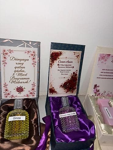 Мужская одежда: Hədiyyəlik ətir dəstləri - Qadın və kişi ətirləri üçün xüsusi hədiyyə — 1