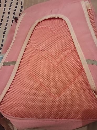 məktəb sumkasi: Uşaq məktəb çantası – BEIKEYANG brendi - Rəng: açıq çəhrayı, ön — 1