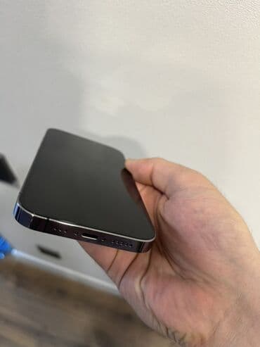 телефон флай металлический корпус: IPhone 14 Pro, 128 GB, Deep Purple, Barmaq izi, Face ID — 3