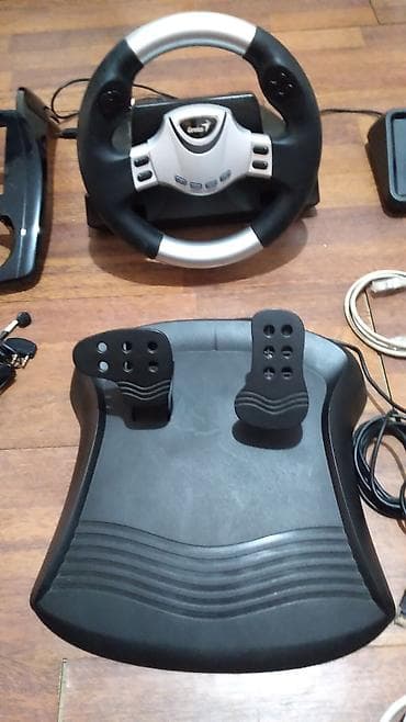 dyson sac feni: Genius brend oyun sükanı və pedallar dəsti Xüsusiyyətlər: - USB — 4