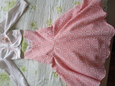 детская розовая одежда: Детское платье, Праздничное, 4 - 5 лет — 4