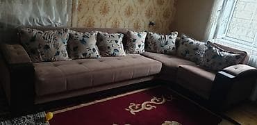 stullar islenmis: Künc divan Açılır bazalıdı açılanda yatağ olur madeyradan cehiz alınıb — 1