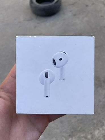 Техника и электроника: Беспроводные (Bluetooth) Наушники, Apple, цвет - Белый — 1