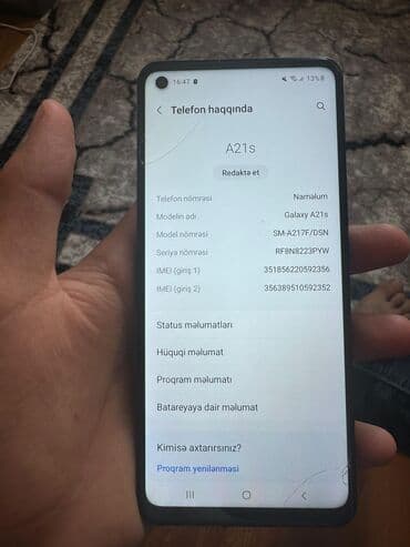 прокат playstation 3: Samsung Galaxy A21S, 32 ГБ — 1