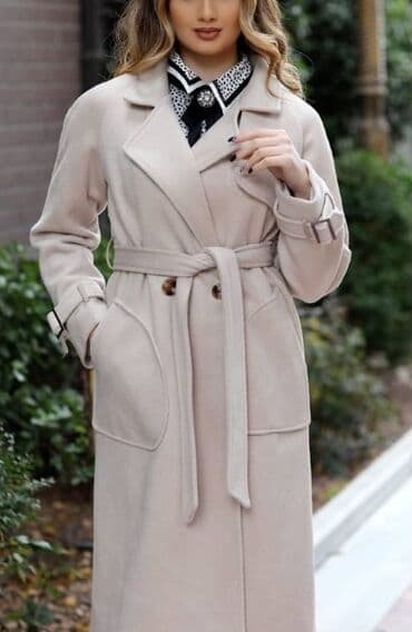 ağ palto: Palto, Lady Sharm, M, rəng - Bej — 1