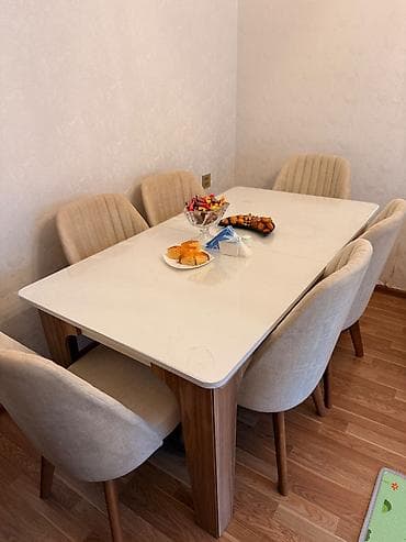 stullar satilir: Qonaq otağı üçün, Açılan, 6 stul — 5