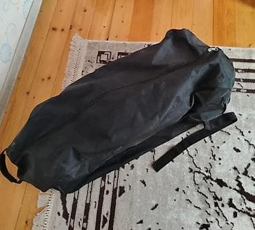 Çamadanlar: Böyük ölçülü qara idman/seyahət çantası - Tip: Yumşaq korpuslu, uzun — 1