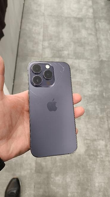 iphon3 6s plus: IPhone 14 Pro, 256 GB, Deep Purple, Simsiz şarj, Face ID — 3